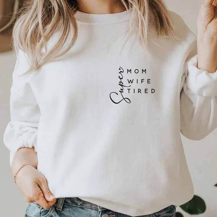 Sweatshirt Super Mom 