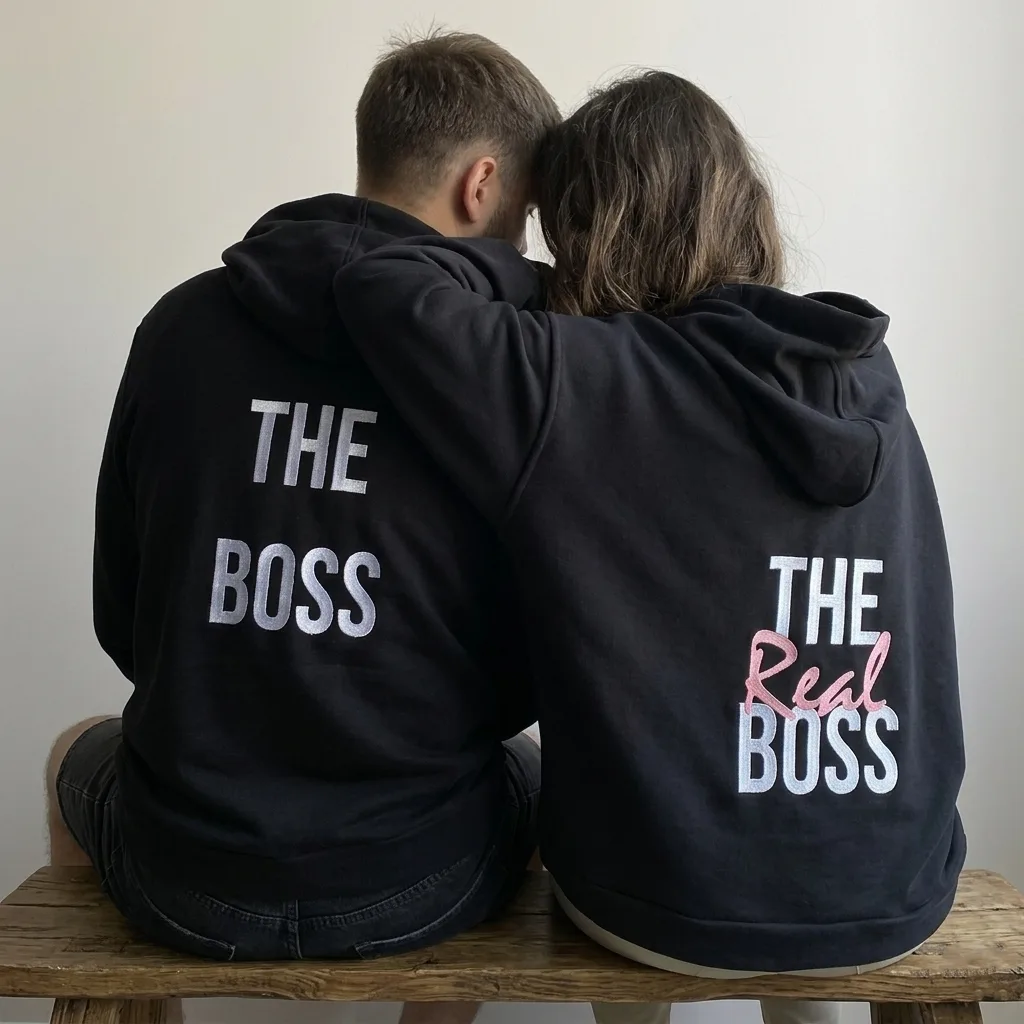 Sweatshirts The boss & Real Boss