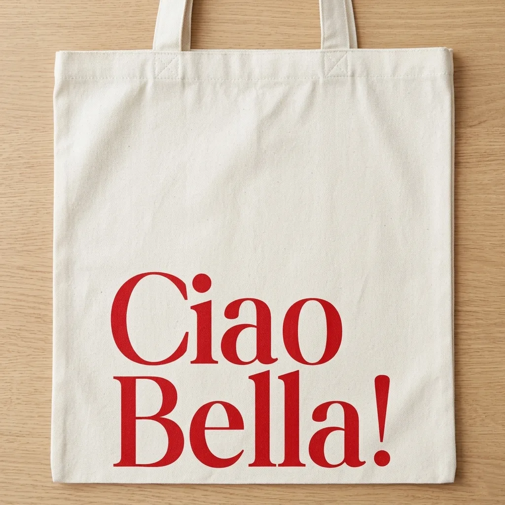 Tote Bag Ciao Bella!
