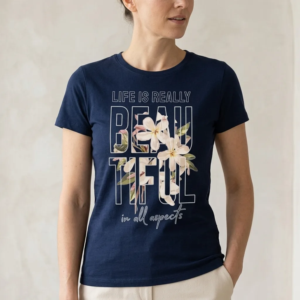 T-shirt Life Is Really Beautiful