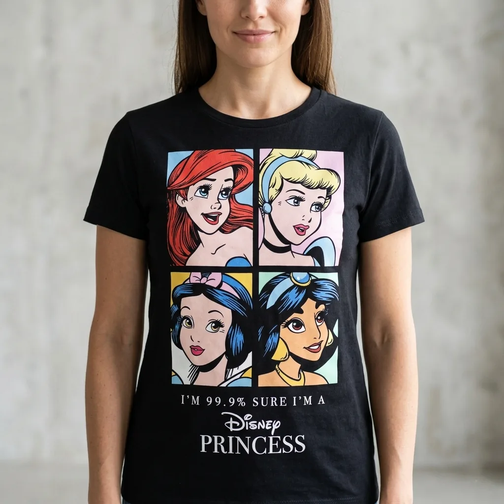 T-shirt Im 99.9% Sure Im A Disney Princess