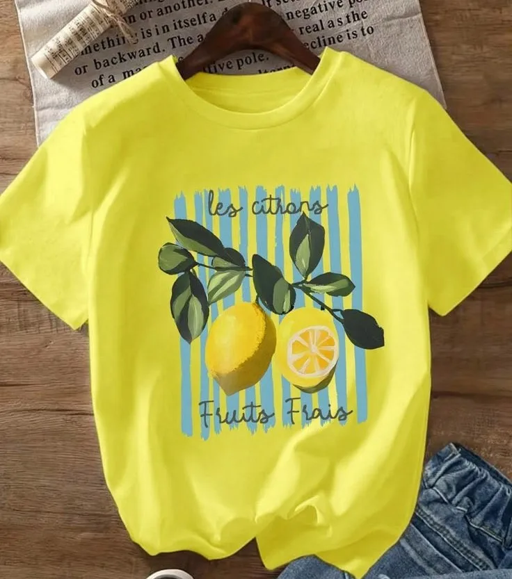T-shirt Les Citrons Fruits Frais