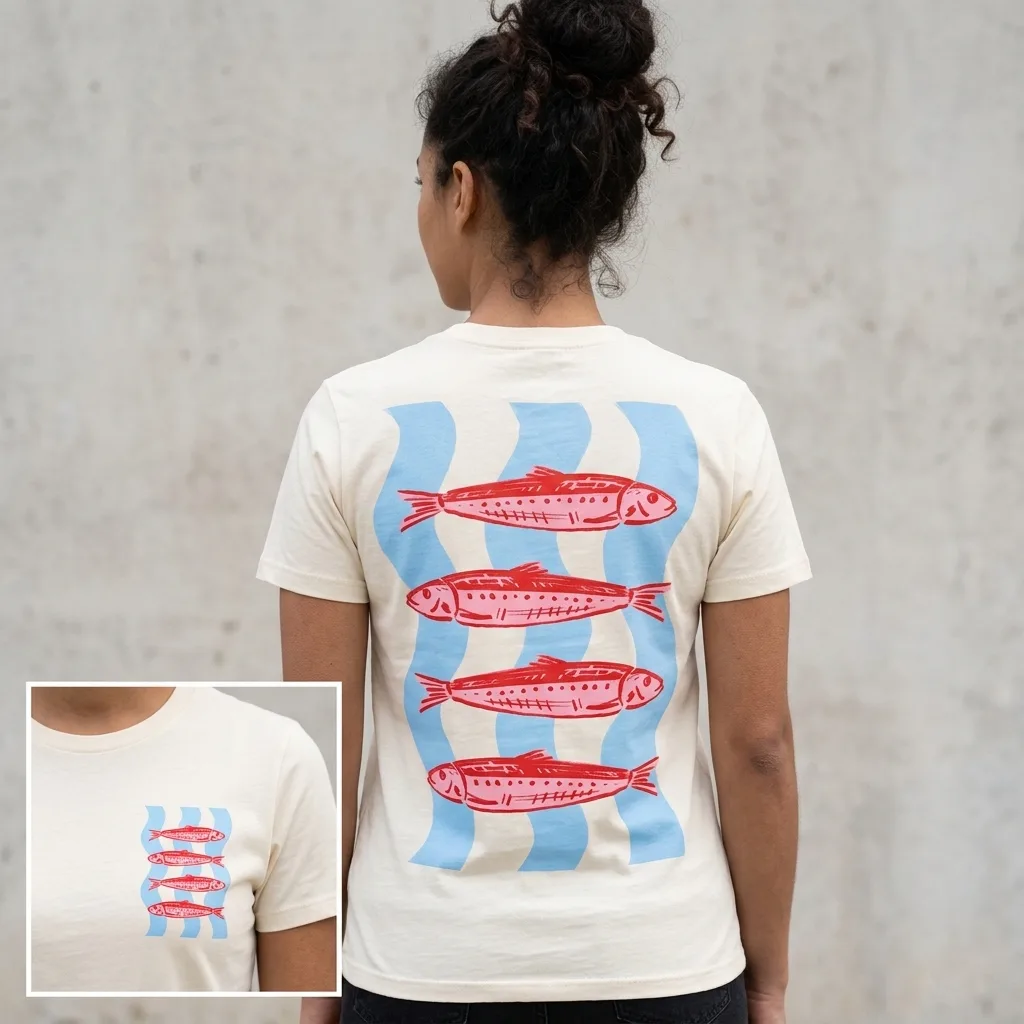 T-shirt Les Sardines