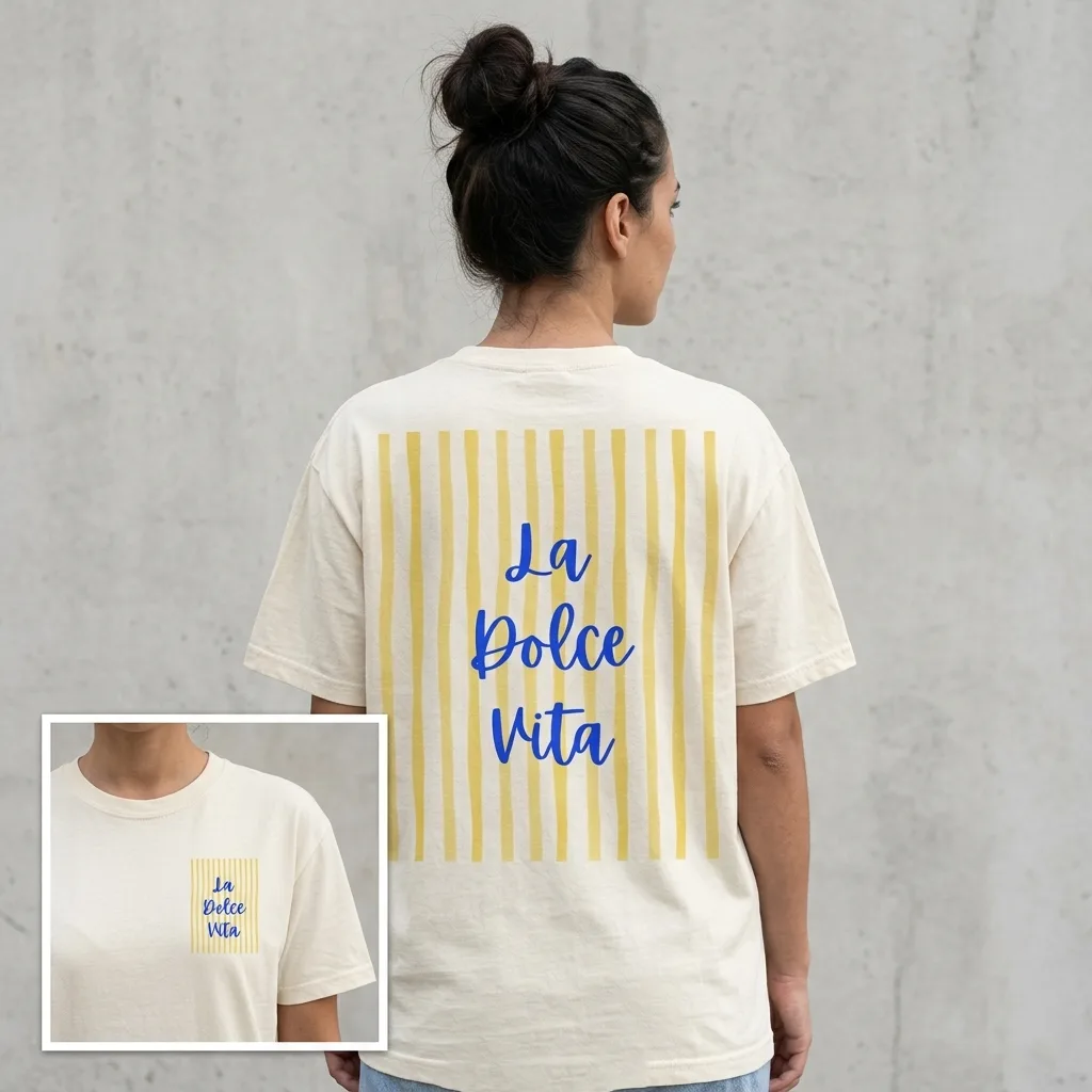 T-shirt La Dolce Vita