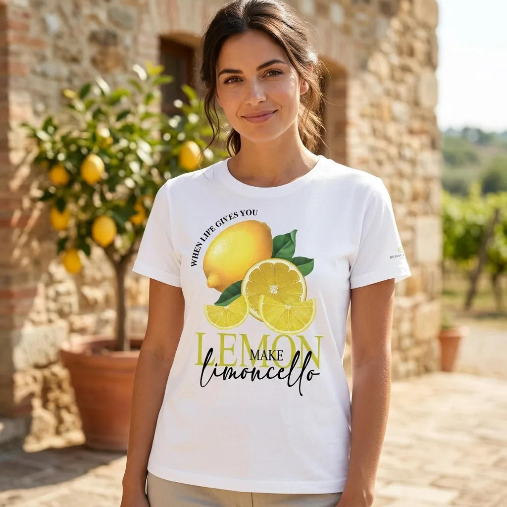 T-shirt Lemon Make Limoncello