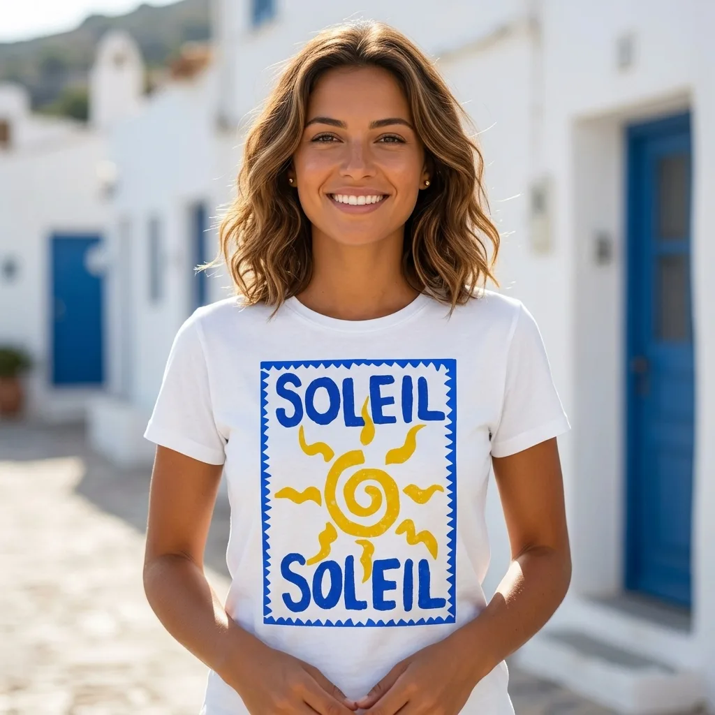 T-shirt Soleil Soleil 