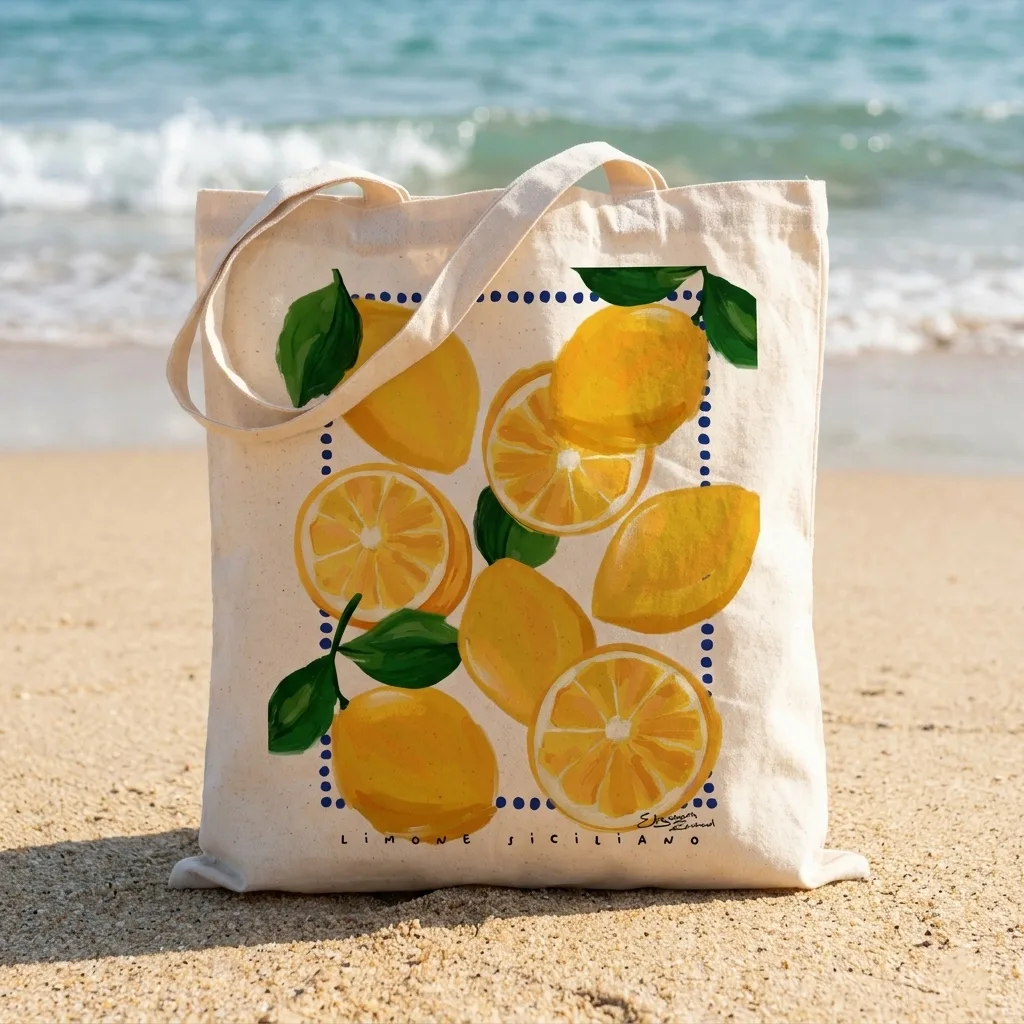 Tote Bag Limone Siciliano