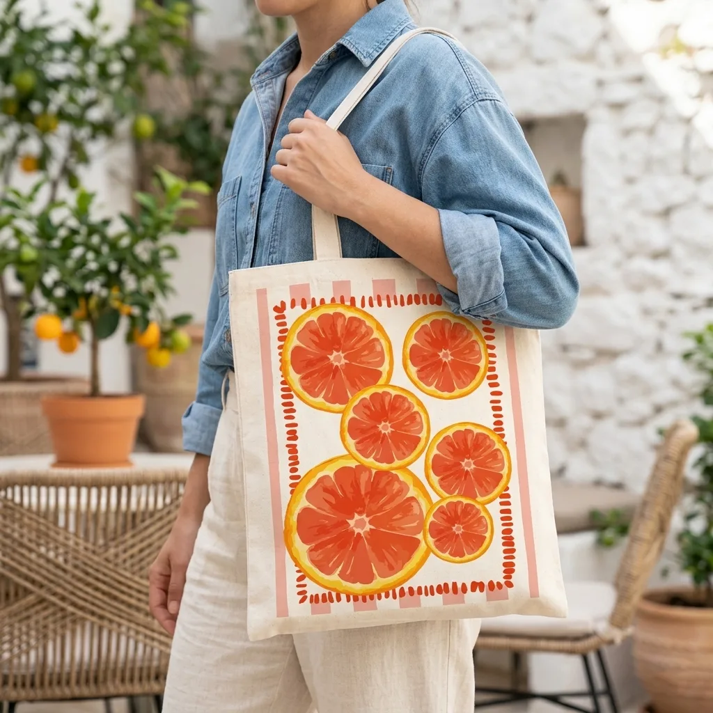 Tote Bag Oranges