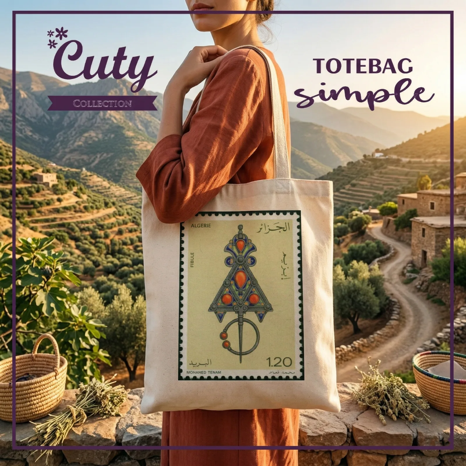 Tote Bag Fibule Berber